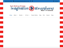 Tablet Screenshot of imaginationatmospheres.com